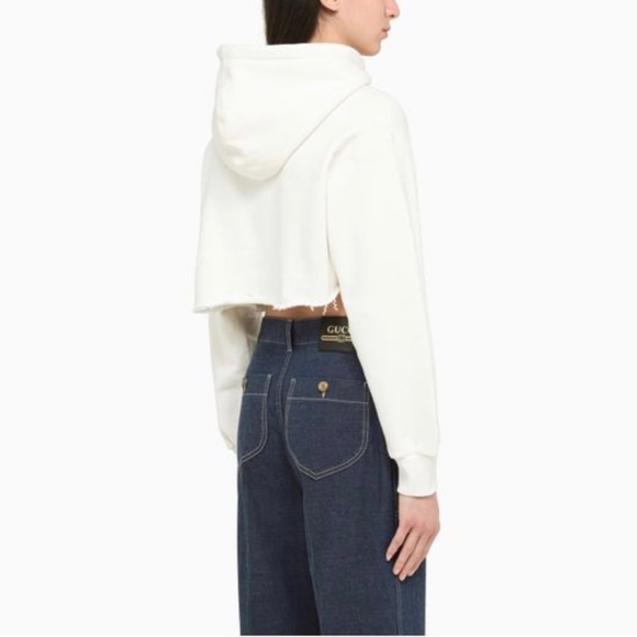 Gucci Sequin Embellished Cropped Sweater - Picture 4 of 10